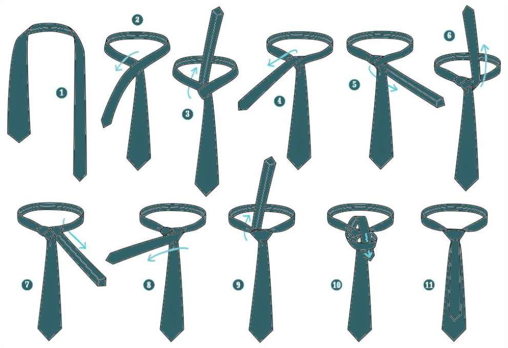 Murrell (Мюррелл) - способ завязывать галстук