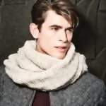 как носить мужской шарф