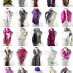 40 способов завязать платок или шарф на шее