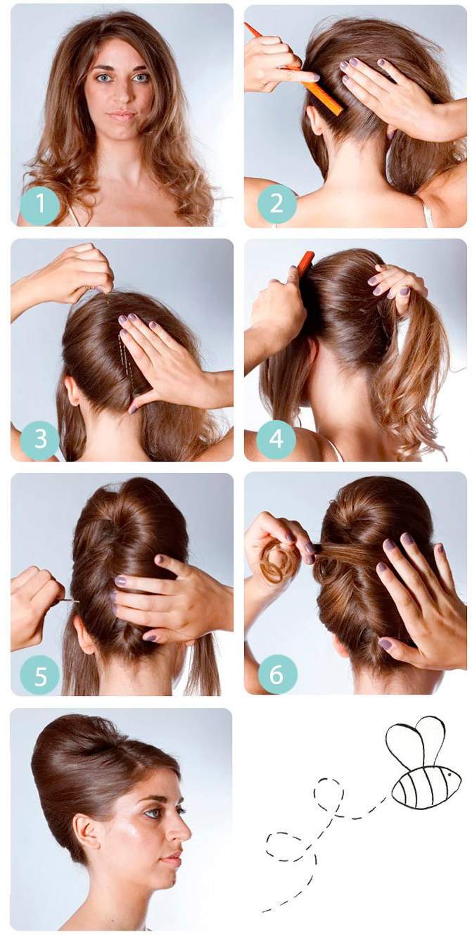 Как делать прически на средние волосы своими руками