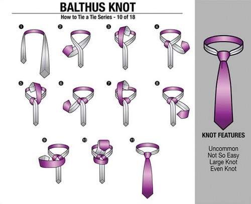 Как завязать узел Балтус - инструкция