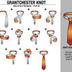 Узел Гранчестер — схема завязывания