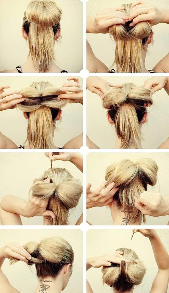 Как делать прически на средние волосы своими руками